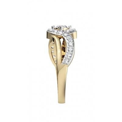 Alluring Diamond solitaire engagement ring